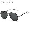 VEITHDIA Brand Rimless Fashion Unisex Sun Glasses Polarized Coating Mirror Sunglasses Male Eyewear
