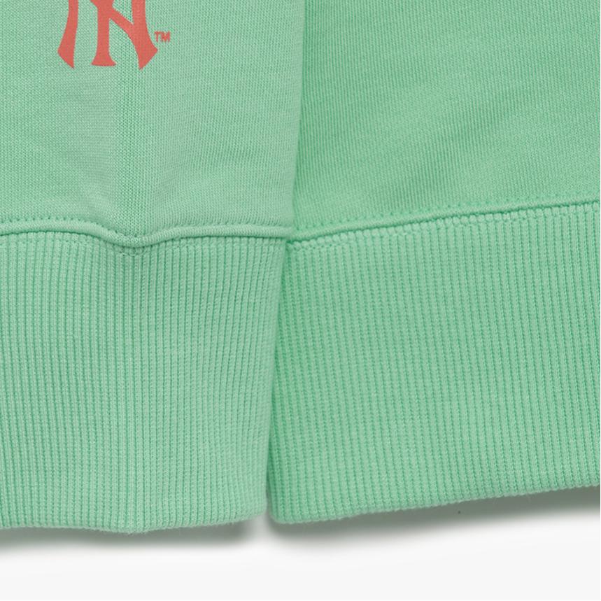 New MLB Sweatshirt Unisex Light Green 3AMTL0231-50GNL