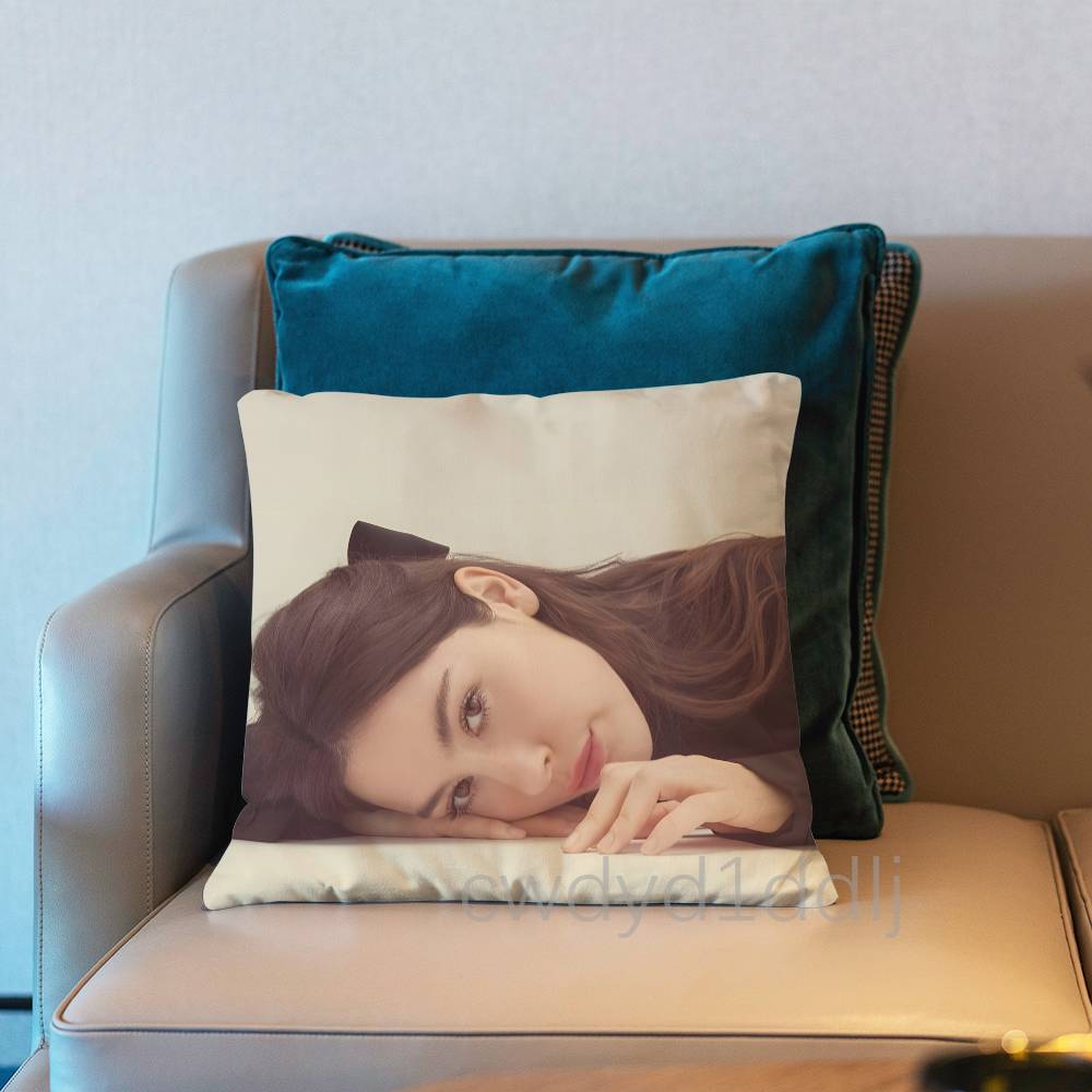 GGracie Abrams The Secret of Us Pillow Case Short Plush Sofa Decorative Gift Home Doublesided Printing Cushio