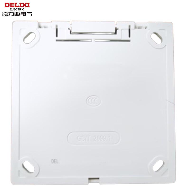 Delixi Electric 16A 3-Hole Surface-Mounted Wall Socket