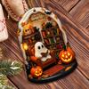 Read Halloween 2D Flat Acrylic Hanging Decoration Halloween Night Decoration Listing