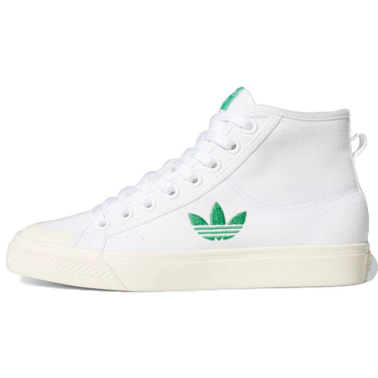 adidas Originals Nizza Canvas Дышащие Высокие Кеды Кроссовки Женские Q46383
