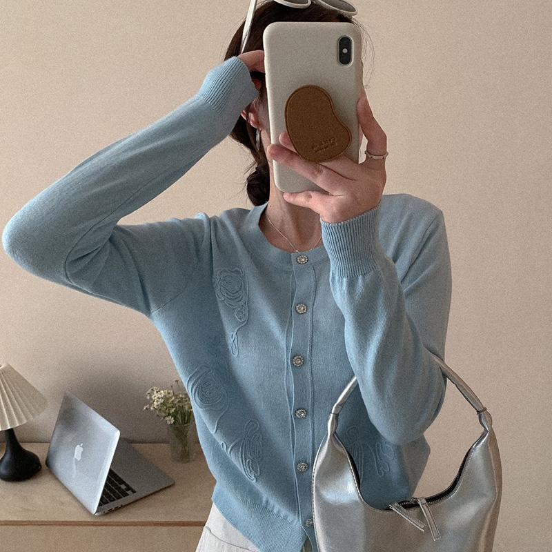 Женский легкий кардиган из 50% шерсти и 50% шелка Mulberry — универсальный трикотаж на все 4 сезона для комфорта и стиля в любое время года