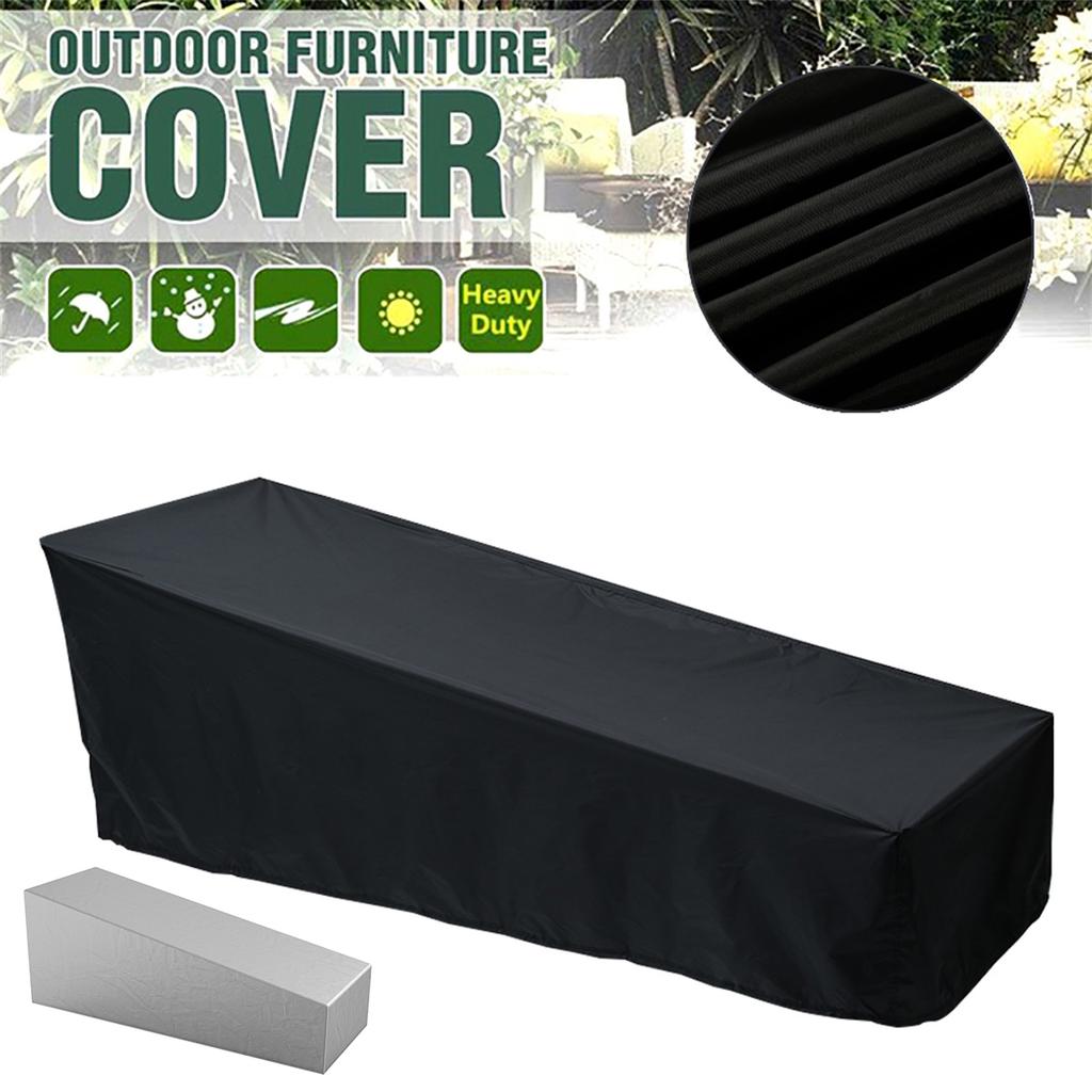 Outdoor Lounge Chair Cover Heavy Duty Waterproof Furniture Cover 210D Oxford Garden Patio Sofa Table Chair Protective