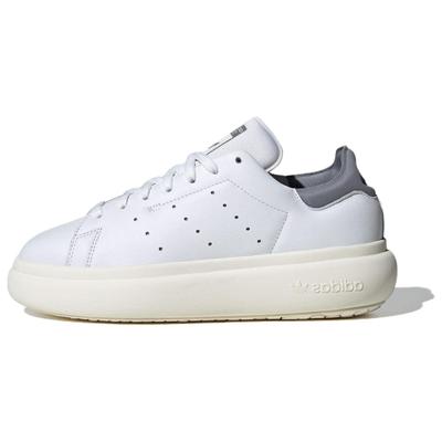 Stan Smith Platform White Off White Grey Женские кроссовки Обувь-Белый ID3741
