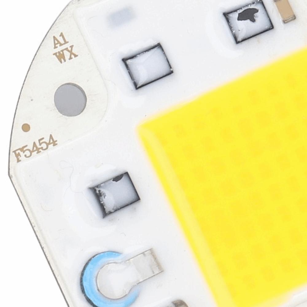 Aluminum Base COB Lamp Bead 50W/70W/100W LED Chip Easy Light Fixtures Home Office Garage Use
