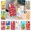 Case for Samsung A04 A14 A23 A34 A54 M23 M33 M52 M53 Realme 10 9 C30S C35 C55 VIVO Y02S Y21 Y51 X80 Pro Transparent Cover SI40 Cute SpongeBob