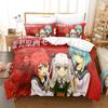 Аниме Завет Сестры Демона Постельное Белье Односпальное Полуторное Двуспальное Евро Кинг Сайз Комплект Постельного Белья Для Взрослых Детей Спальня Комплекты с Пододеяльником