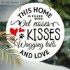 2D Flat Hanging Decorative Signs, Interior Wall or Door Decoration, Garden Decoration, Interesting Gifts for Family and Friends