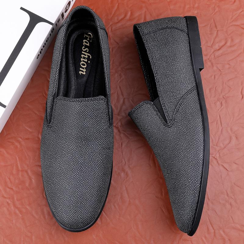 Мужская обувь из натуральной кожи, роскошные повседневные лоферы, мужские, высокого качества, дышащие, модные слипоны-мокасины, удобные для бизнеса