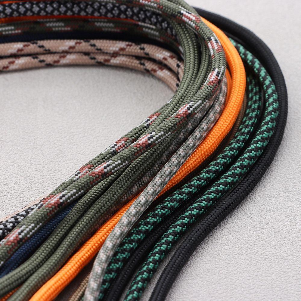 Высокопрочный брелок из паракорда, 20 стилей, аварийный ремешок для выживания, вращающаяся пряжка, уличный инструмент