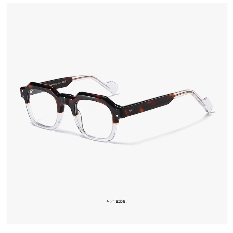 2026 Thick plate material prescription Glasses Frame Men Design Square Eyeglasses women's High Quality Custom Eyewear 2560