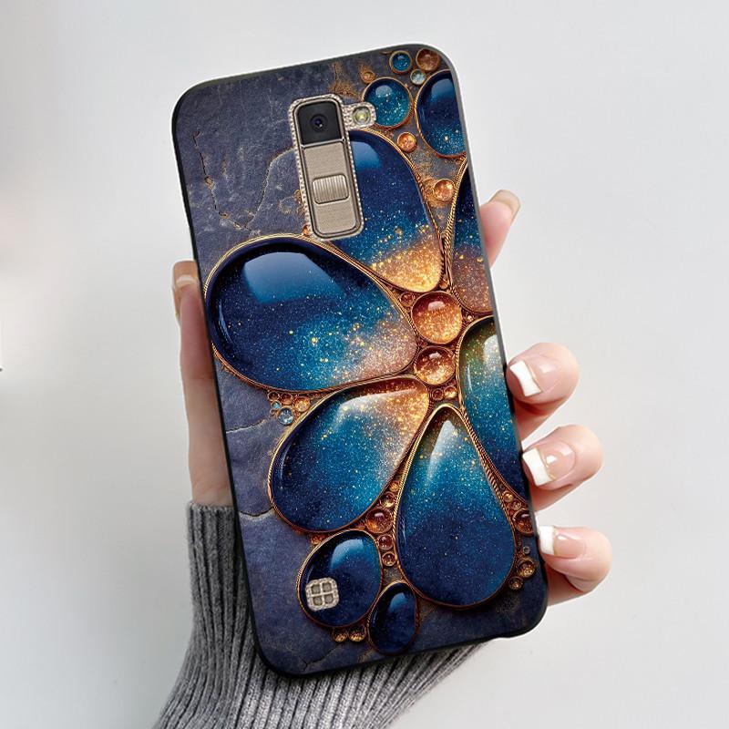 Casing For LG K10 2016 Super-Thin Slim Case Shockproof Bumper Luxury Cute Cool Boys Girls Black Matte Soft Silicone Back Cover