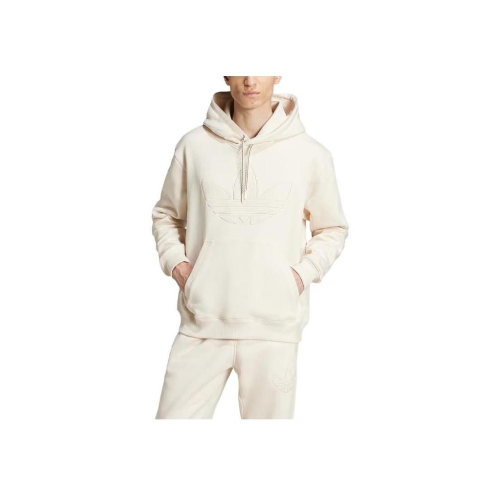 adidas Originals Unisex 70s Fleece Hoodie Wonder White JN5969