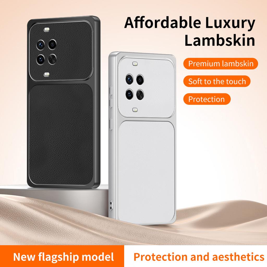 For Huawei Nova 14 Pro 13 pro Case Luxury Leather Nubuck Slim Soft Edge Cover For Huawei Nova 14Pro Skin Friendly Bumper Funda