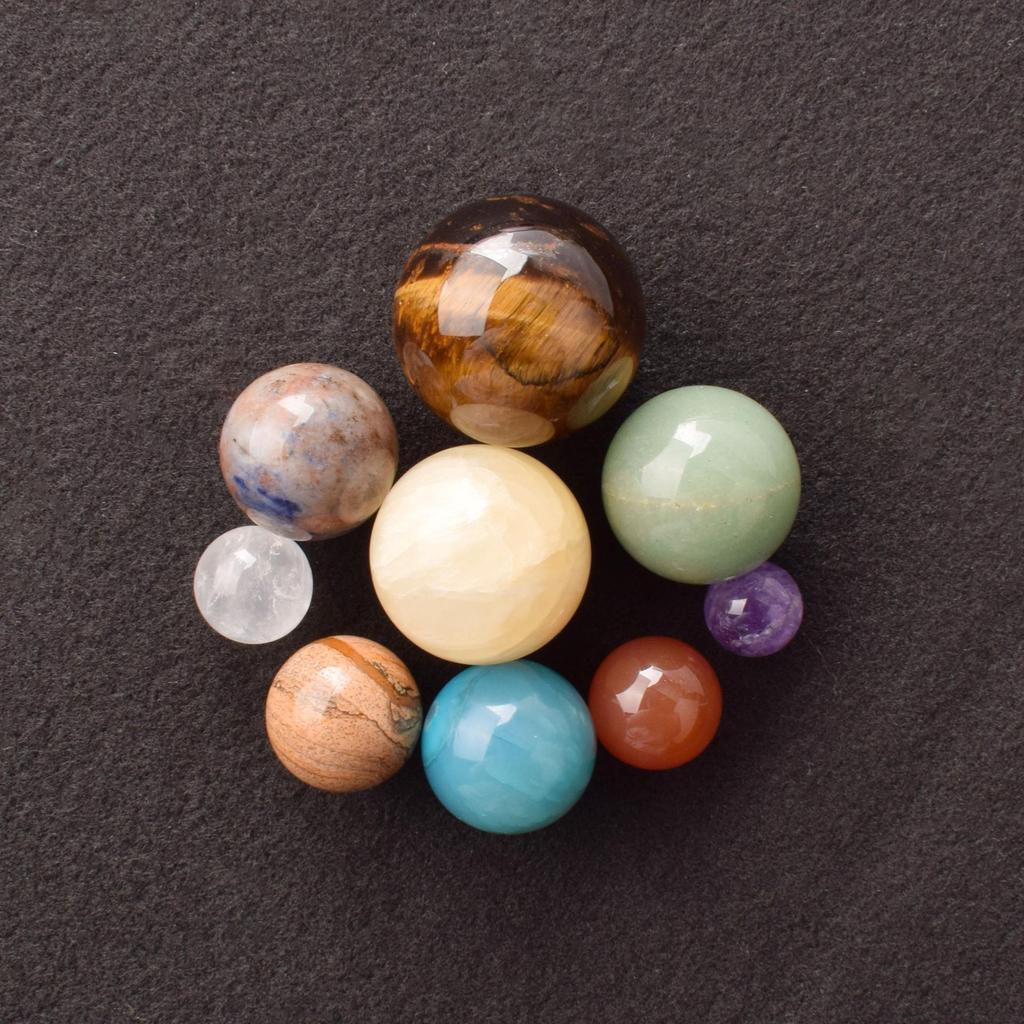 Interstellar Galaxy Solar System Model: Educational Crystal Ball for Kids