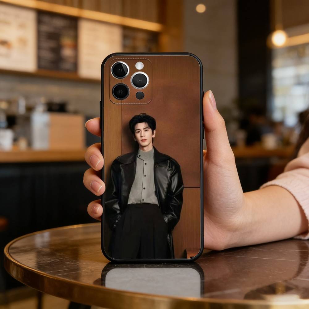 Чехол для телефона китайского актера Чжан Лин Хэ для iPhone 17,16,15,14,13,12,11 Plus,Pro Max, Мягкий силиконовый черный чехол