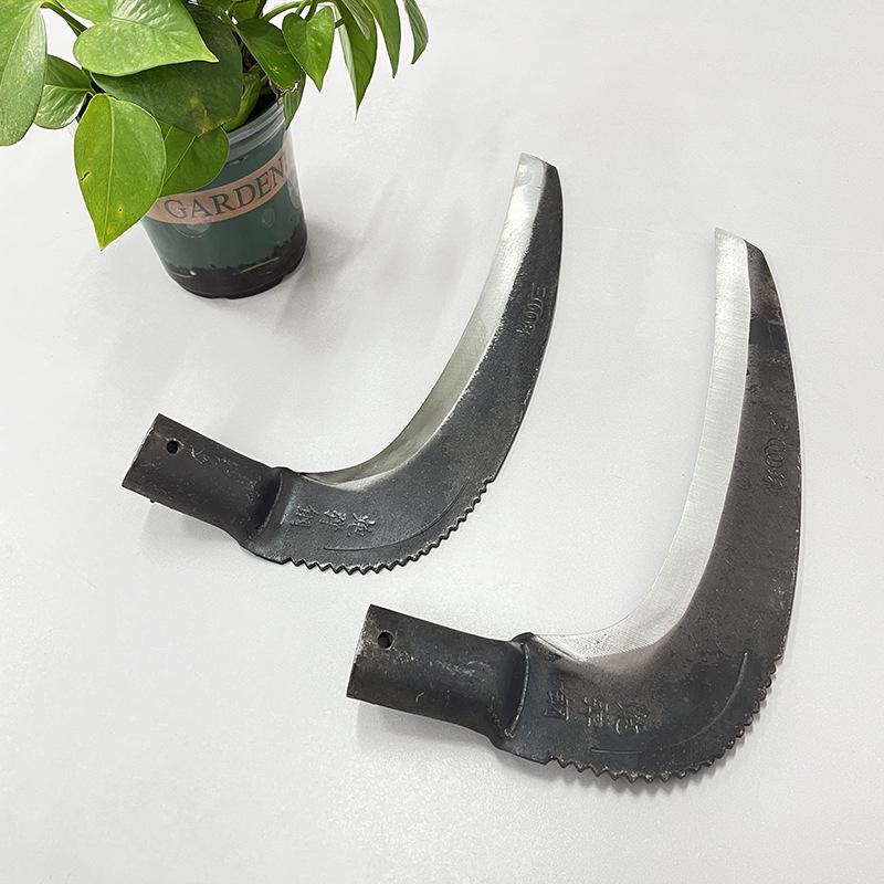 Manganese Steel Agricultural Scythe - Grass & Weed Cutter, Harvesting Tool, Outdoor Mower