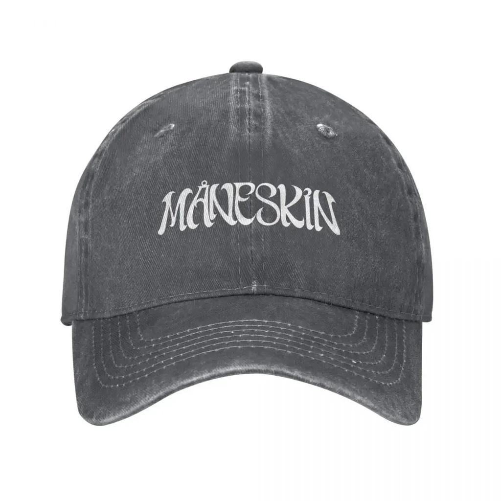 MANESKIN Maneskin,М?neskin, Бейсболка кепки от солнца Шляпа для рейва Джентльменская шляпа роскошная женская кепка Тракерные кепки для мужчин Женские