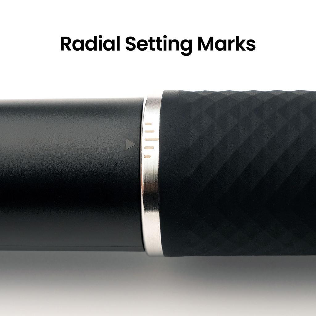 NUVOBand NB300FBK Plastic Wind Fully Black Wall and Fingering Instrument, Waterproof, C-Key Flute, [Includes Case, Hanger, Swab, Chart]