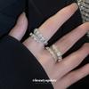 Европейский и американский холодный ветер цирконовое кольцо-змея кольцо на указательный палец новое универсальное украшение для женщин