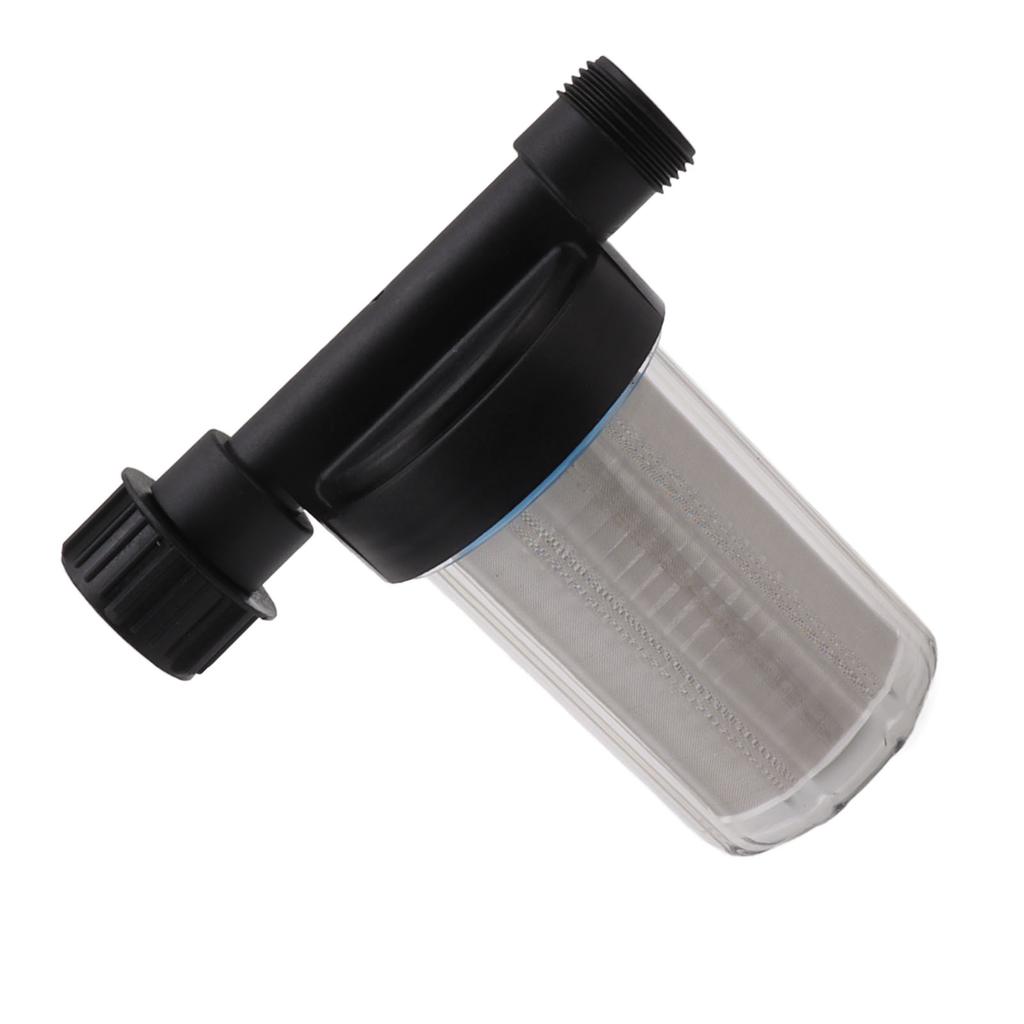 G3/4 Садовый шланг Фильтр Фильтр Водяной насос Фильтр Сетчатый фильтр из нержавеющей стали Прозрачный дизайн