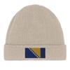 Bonnet Drapeau Bosnie-Herzégovine En Beige