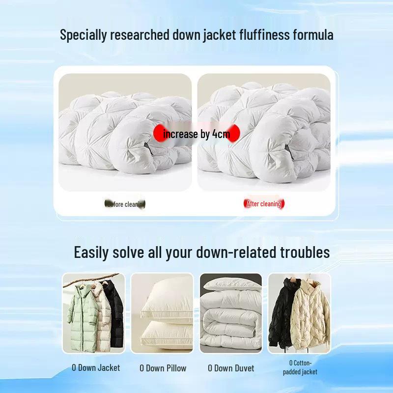 FluffRestore: Моющее средство для чистки и удаления пятен с пуховиков