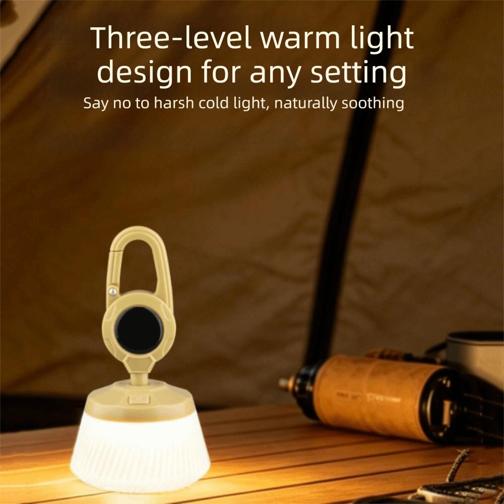 Retro Design Rechargeable Lantern Hanging Hook LED Camping Light Table Lamp Mini Lantern Tent