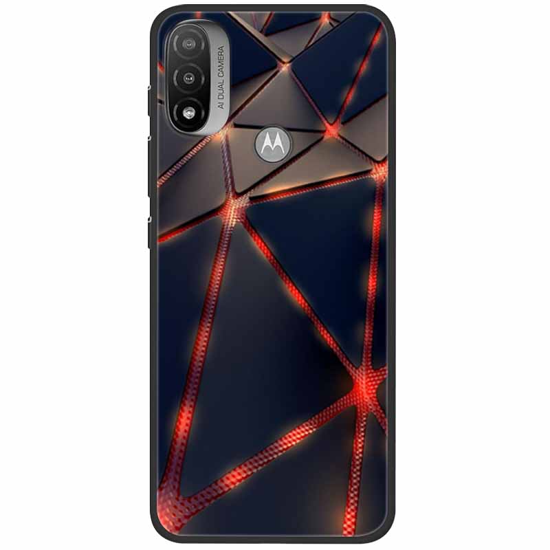 Чехол для Moto E20 E40 Силиконовый Лев Волк Мягкий Черный Coque Чехлы для Motorola Moto E40 E 20 Para TPU Чехол для MotoE40 Мультяшный