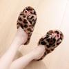 Fashion Women House Slippers Fur Fashion Warm Shoes Woman Slip On Flats Female Slides Cozy Home Furry Slippers