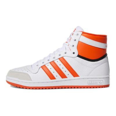 Оригинальные кроссовки Originals Top Ten High белые с оранжевым S24136