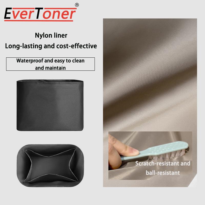 EverToner Нейлоновый Ультралегкий Органайзер-Вкладыш для Сумки Подходит для BV Cassette Bucket Bag Дорожный Органайзер для Макияжа Защита Формы