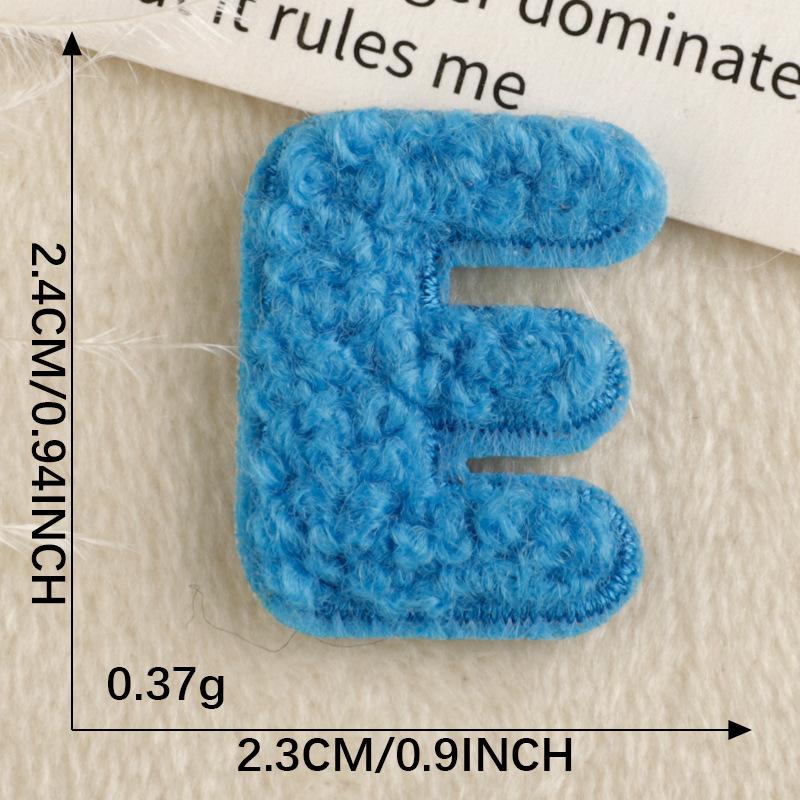 Вышитая нашивка этикетка полотенце вышитая нашивка оригинальная 26 букв одежда аксессуары DIY ручная работа аксессуары вышитая наклейка на ткань