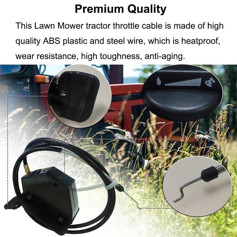 Управление дроссельной заслонкой Заменить кабель управления для GT ForXT2 50 GX54 ST54 LX50 Трос дроссельной заслонки Управление дроссельной заслонкой газонокосилки