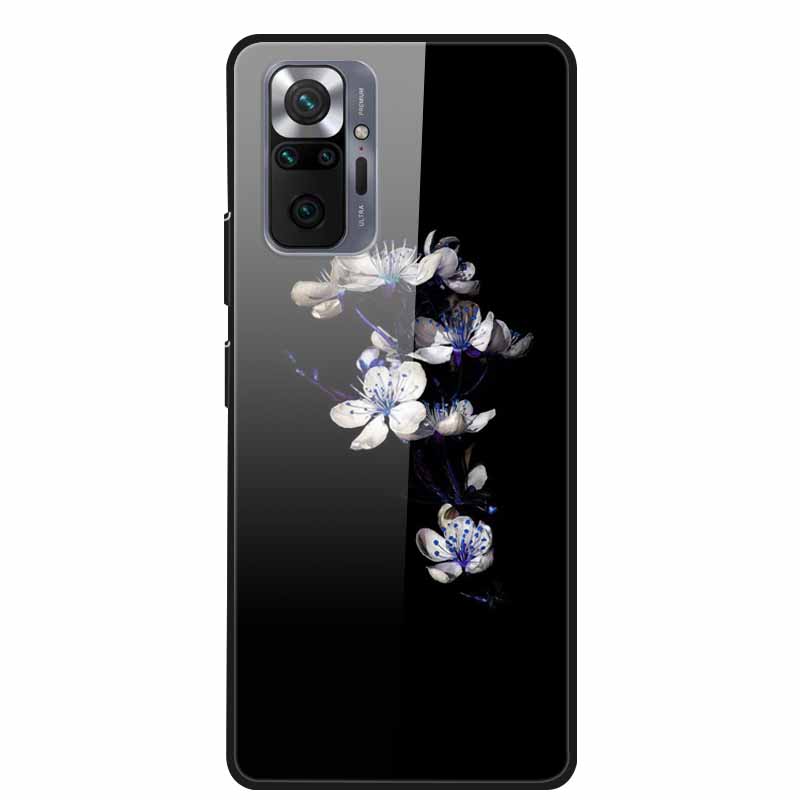 Цветная закаленная стеклянная крышка для чехла Xiaomi Redmi Note 10 Pro, жесткий противоударный Funda для чехлов Redmi Note10 / Note 10Pro, корпус
