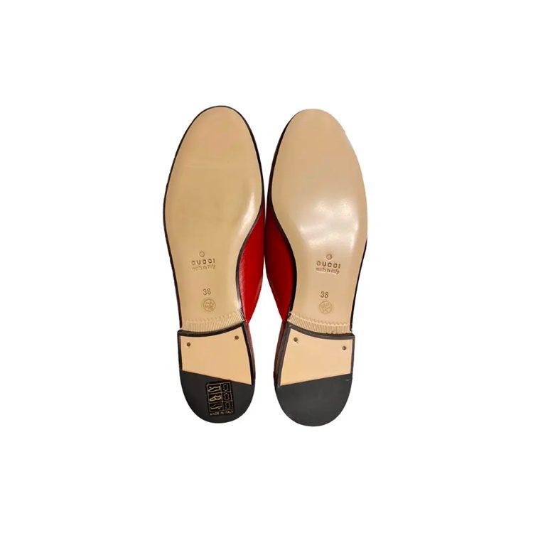 Gucci Женские закрытые тапочки Красные 463180 C9D00 6433
