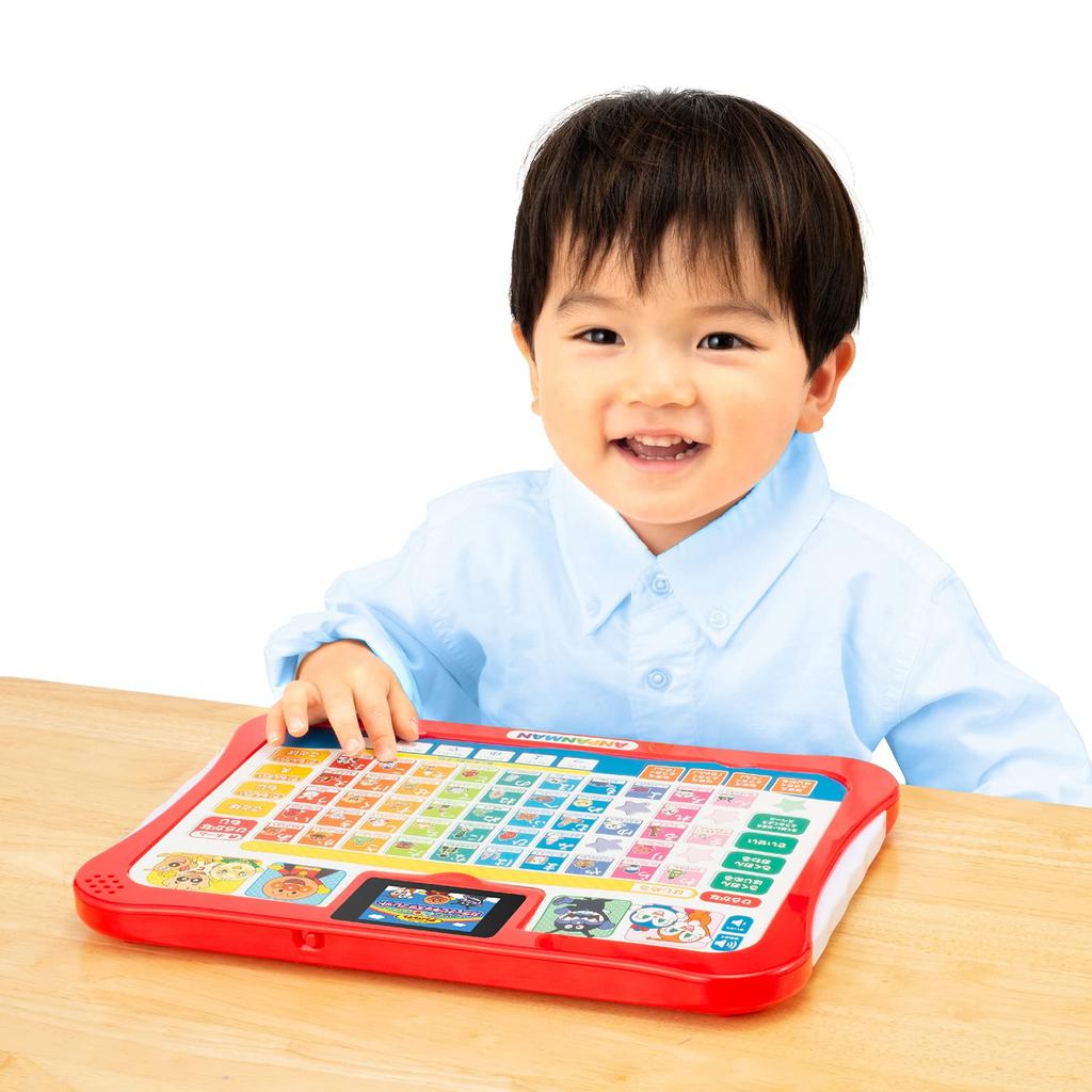AGATSUMA Anpanman Learn Aiueo Color Navi Kids Tablet 2 Years Old and Look! Touch! (Target Age Above)