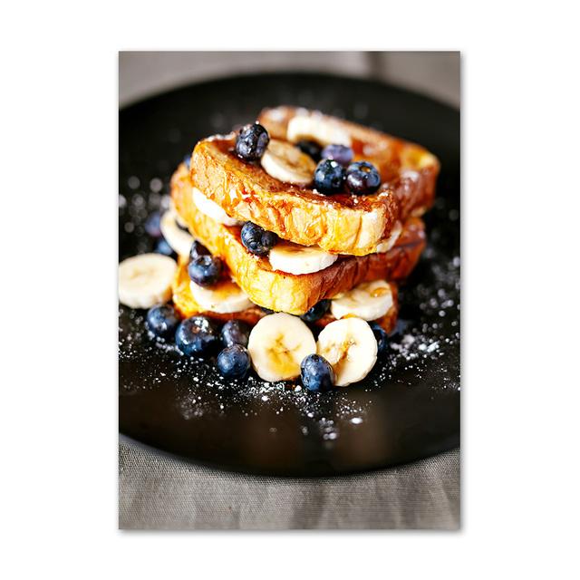 Завтрак шоколадное кольцо торт кофе хлеб плакаты на скандинавскую тему принты настенная живопись на холсте картины десертный магазин домашний декор