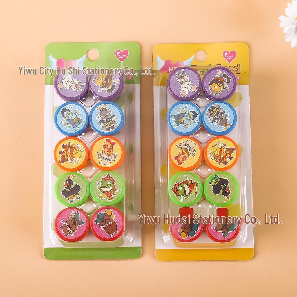 Креативный штамп для журнала Langlang Mountain Little Monster & Toad Pig Spirit Clear - Детский приз
