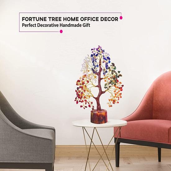 Денежное дерево Фен-шуй Бонсай Генератор энергии Привлечение удачи Балансировка чакр Духовный кристалл Рейки Улучшение исцеления Домашний декор Золотой провод