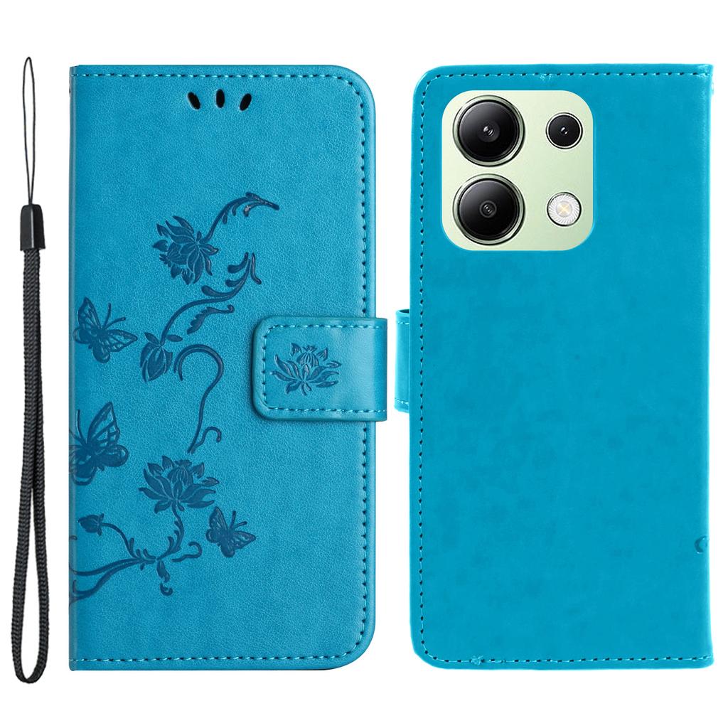 For Xiaomi Redmi Note 13 4G Cell Phone Case Drop Resistant Imprinted Wallet Stand Cover