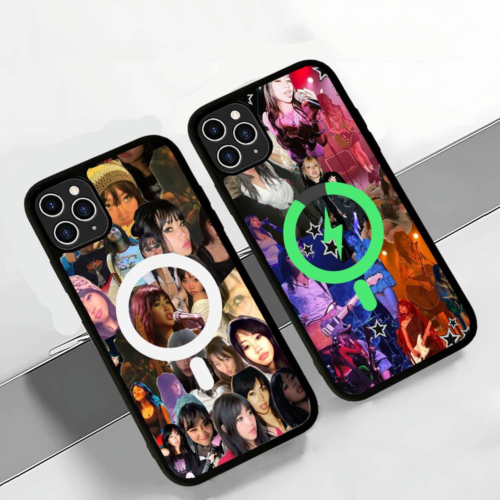 Singer B-Beabadoobee For Magsafe Phone Case For IPhone 16 15 11 12 13 14 17 Pro Max Plus Magnetic Wireless Charge