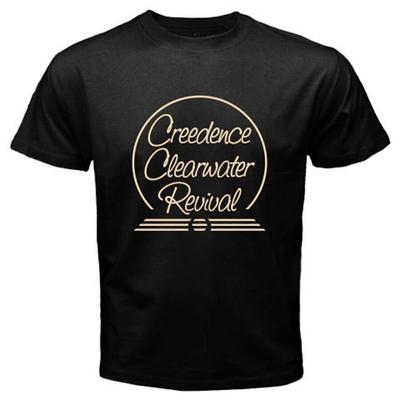 Черная футболка Ccr Creedence Clearwater Revival Rock Legend