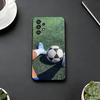 Чехол для телефона Футбол Спорт Соккер Черный Силиконовый Мягкий Для Samsung S25,S24,S21,S22,S23,S30,Ultra,S20,Plus,Fe,Lite