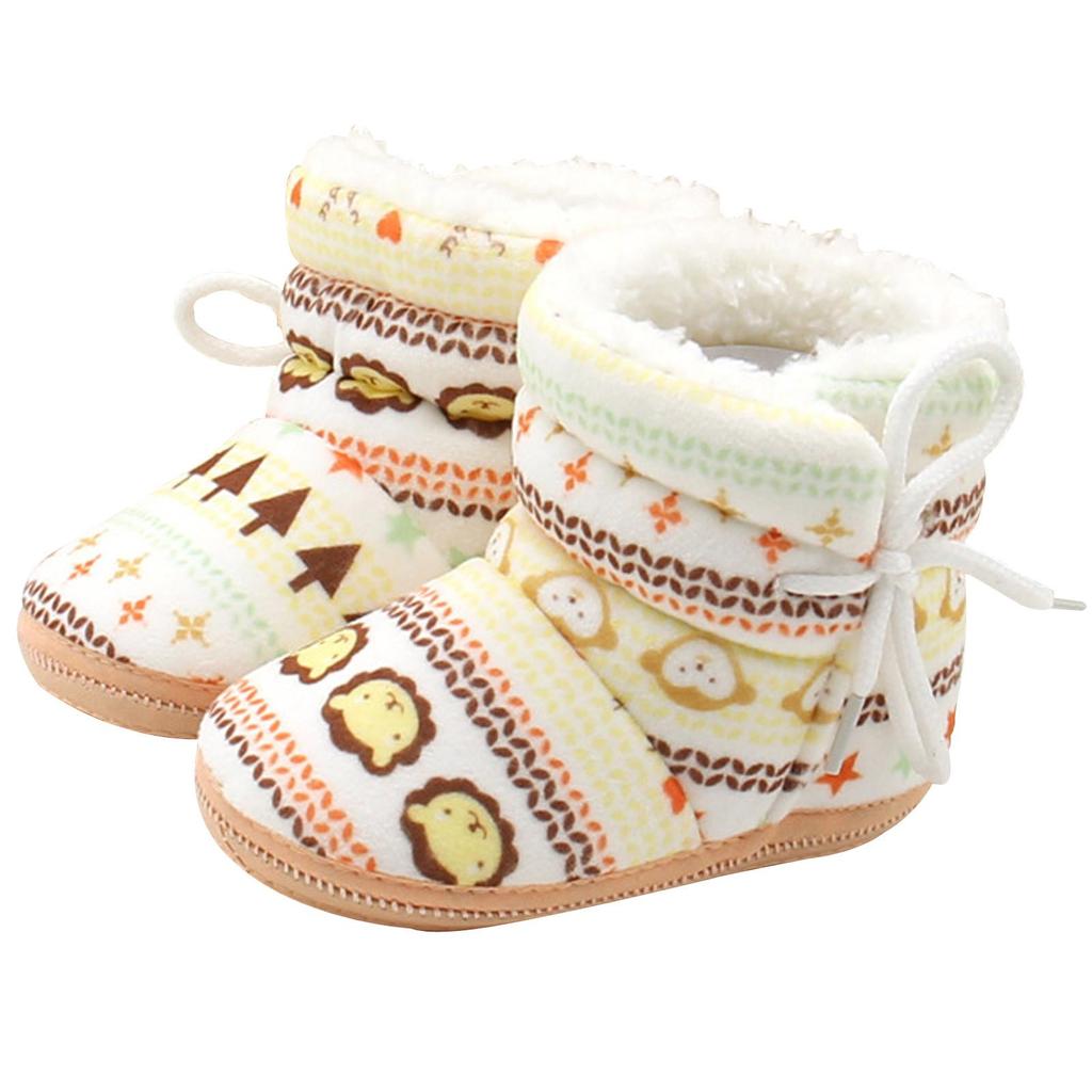 Infant Baby Baby Boy Girl Cute Winter Keep Warm Soft Sole Shoes Toddler Snow Boots