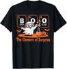 Chemistry Boo The Element of Surprise Cute Chemist Halloween Unisex T-Shirt