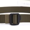 Unisex Tactical Canvas Nylon Belt with Plastic Buckle - Casual Style for Outdoor Wear