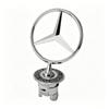 1 шт. Декор-логотип на капот автомобиля для Mercedes-Benz GLC X253 X254 C-Class W205 W206 A-Class W177 GLA E-Class W213 W212 GLE W167 W16 BM1