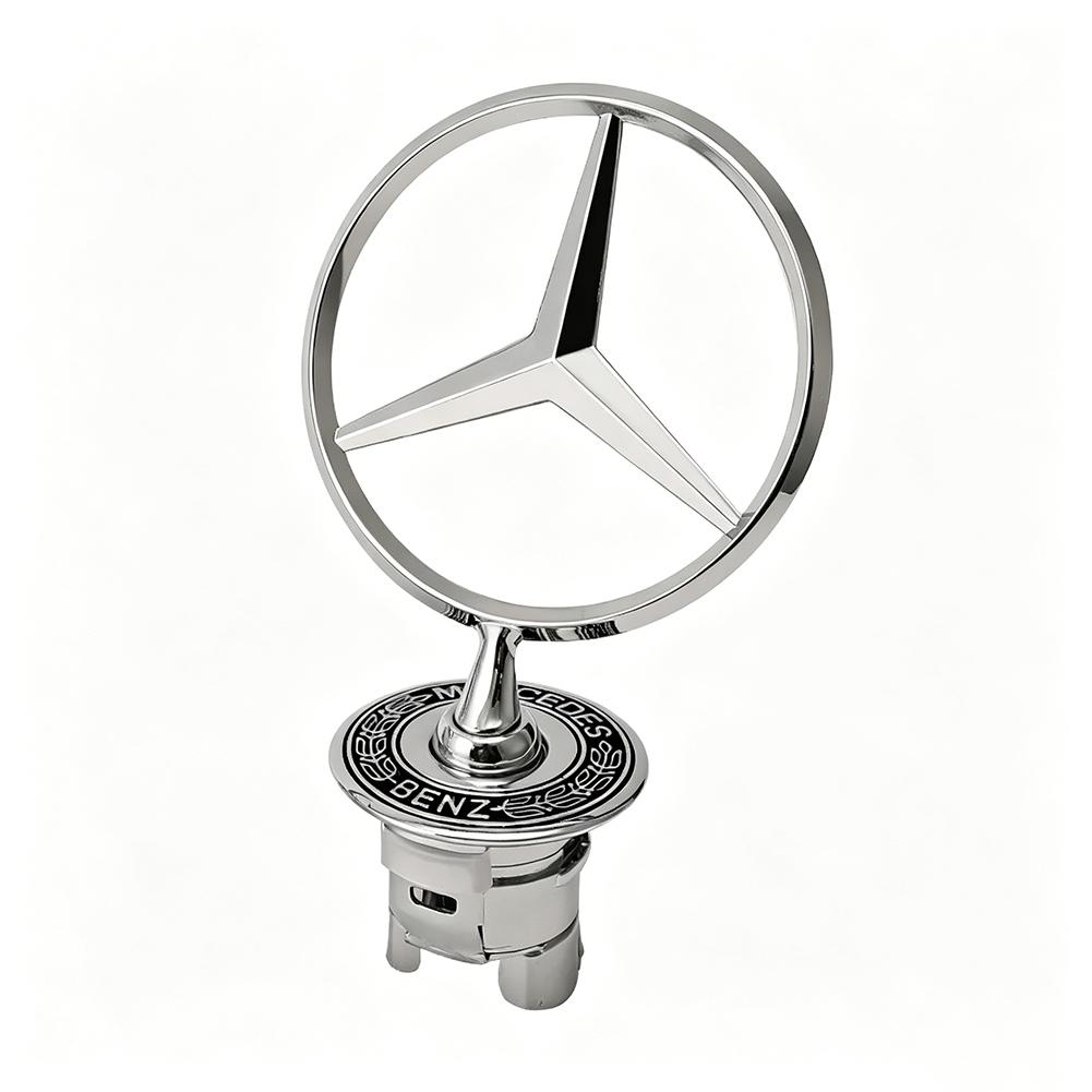 1 шт. Декор-логотип на капот автомобиля для Mercedes-Benz GLC X253 X254 C-Class W205 W206 A-Class W177 GLA E-Class W213 W212 GLE W167 W16 BM1